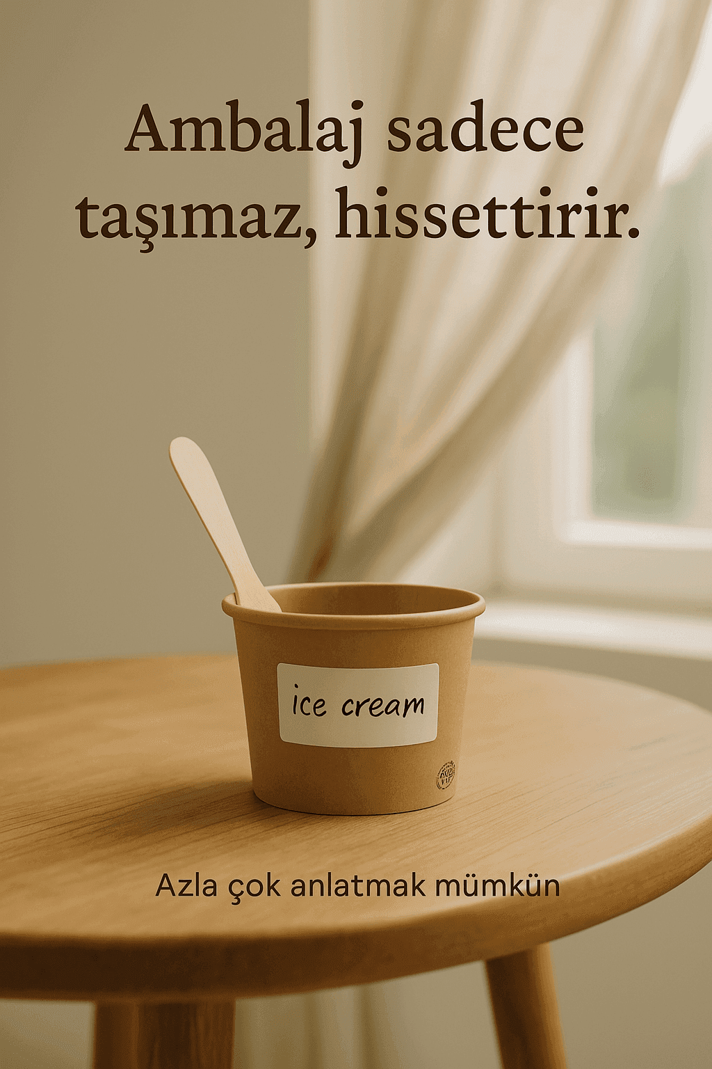 Ambalaj sadece taşımaz, hissettirir